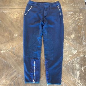 Alexander Mqueen navy sweatpants